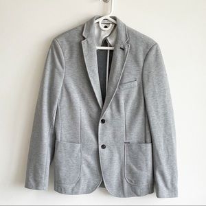 Zara Man 2 Button Knit Slim Fit Blazer Size 40